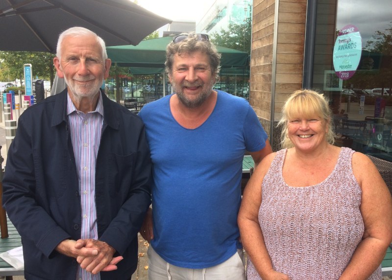Alan, Stuart and Sheila from The New Forest & Southampton Mediation Service