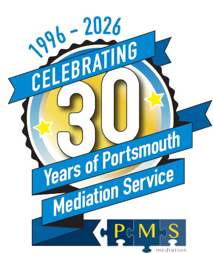 30 years of PMS celebratory logo